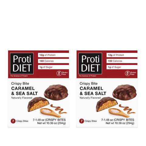 Sea Salt and Caramel Crispy Bite Bar