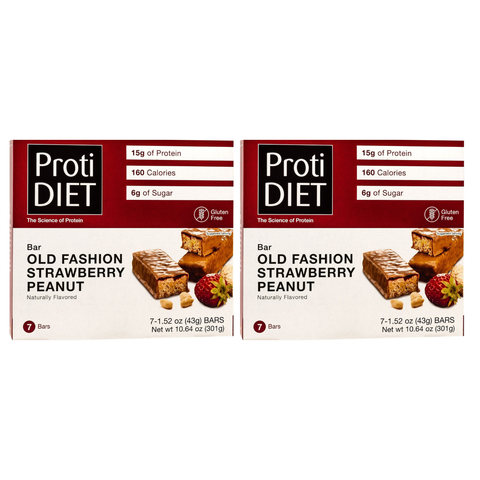 Old Fashion Strawberry Peanut Bar