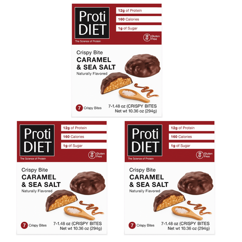 Sea Salt and Caramel Crispy Bite Bar