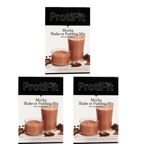Proti Fit Mocha Pudding-Shake Box
