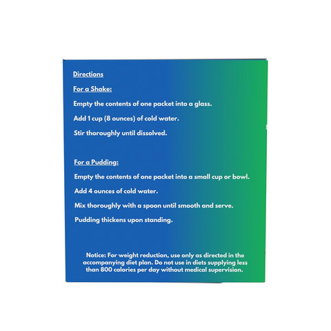 GLP-1Care Vanilla Pudding Shake