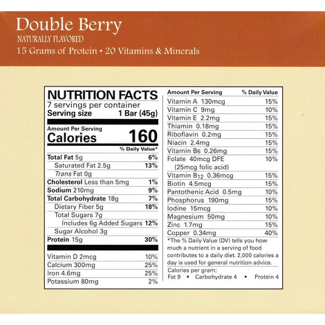 DPTG Double Berry Bar