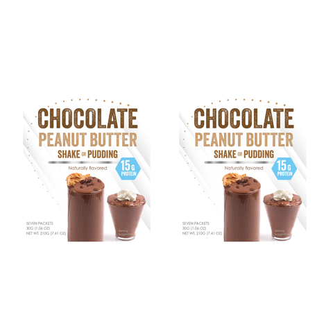 Chocolate Peanut Butter Pudding Shake