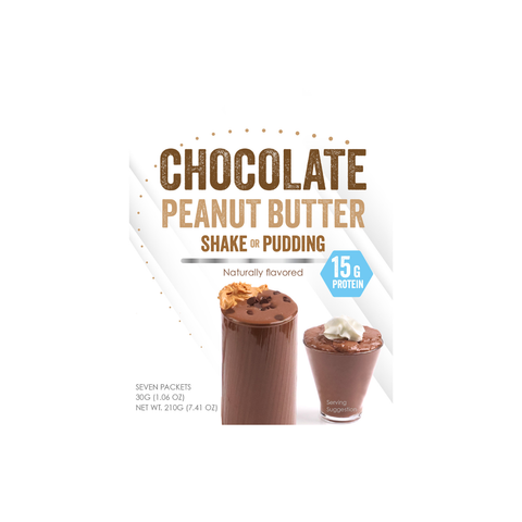 Chocolate Peanut Butter Pudding Shake