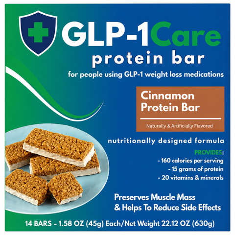 GLP-1Care Cinnamon Bars