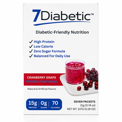 7Diabetic - Cranberry Grape Fruit Drink