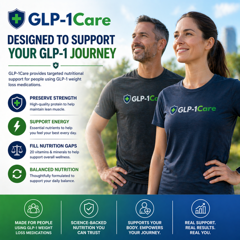GLP-1Care - Maple Brown Sugar Protein Oatmeal Jar