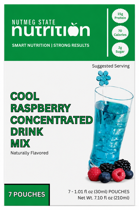 Nutmeg State Nutrition Cool Raspberry Liquid Concentrate