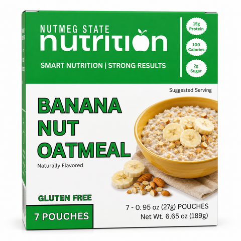Nutmeg State Nutrition Banana Nut Oatmeal