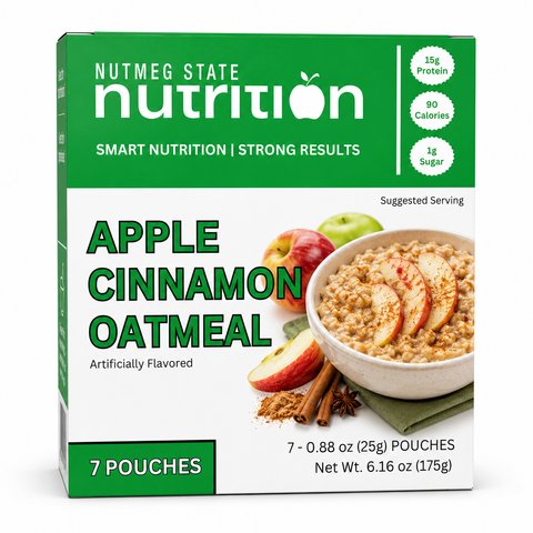 Nutmeg State Nutrition Apple Cinnamon Oatmeal