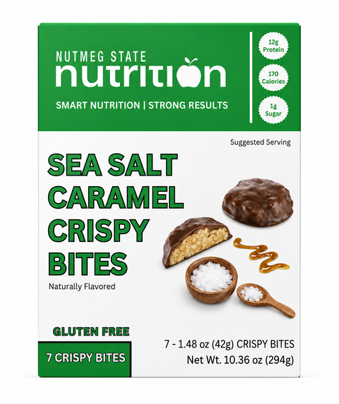 NSN Sea Salt and Caramel Crispy Bite Bar