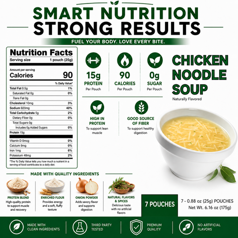 Nutmeg State Nutrition Chicken Noodle Soup