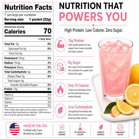 Proti Fit Pink Lemonade Drink Box