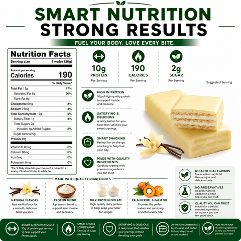 Nutmeg State Nutrition Vanilla Wafers