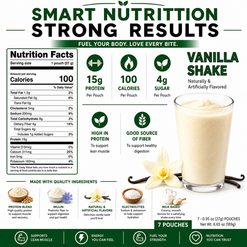 Nutmeg State Nutrition Vanilla Shake