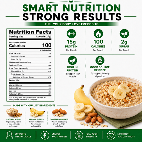 Nutmeg State Nutrition Banana Nut Oatmeal