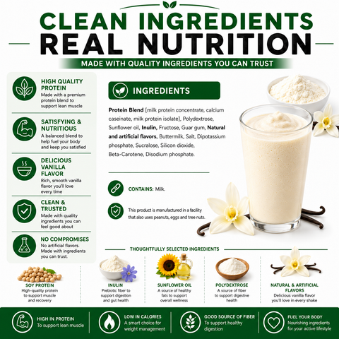 Nutmeg State Nutrition Vanilla Shake