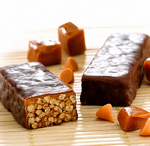 Peanut Butter & Smooth Caramel Crisp Bar