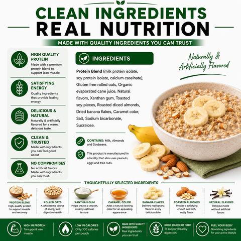 Nutmeg State Nutrition Banana Nut Oatmeal