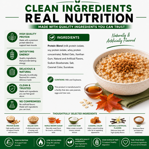 Nutmeg State Nutrition Maple Brown Sugar Oatmeal