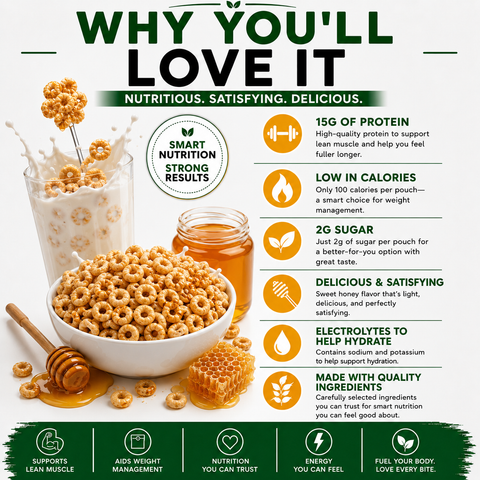 Nutmeg State Nutrition Honey Nut Soy Cereal