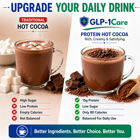 GLP-1Care - Hot Cocoa Jar