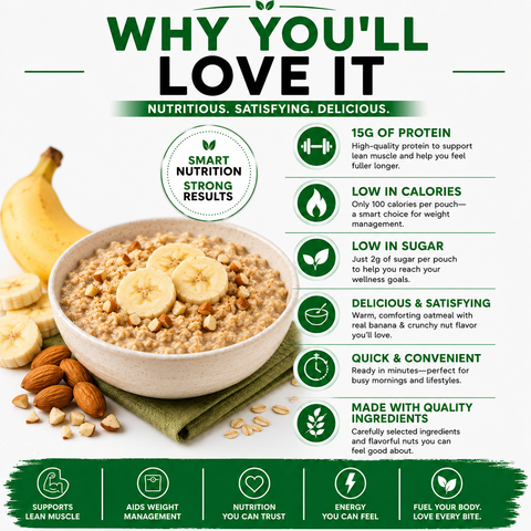 Nutmeg State Nutrition Banana Nut Oatmeal