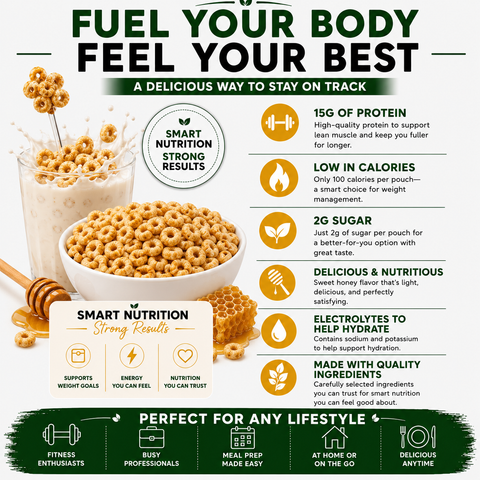 Nutmeg State Nutrition Honey Nut Soy Cereal