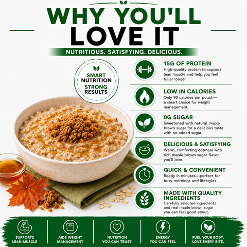 Nutmeg State Nutrition Maple Brown Sugar Oatmeal