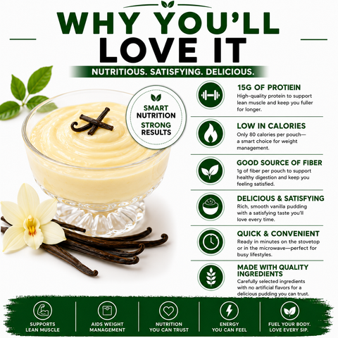 Nutmeg State Nutrition Vanilla Pudding