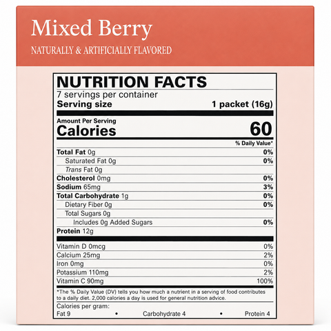 DPTG Mixed Berry Fruit Drink