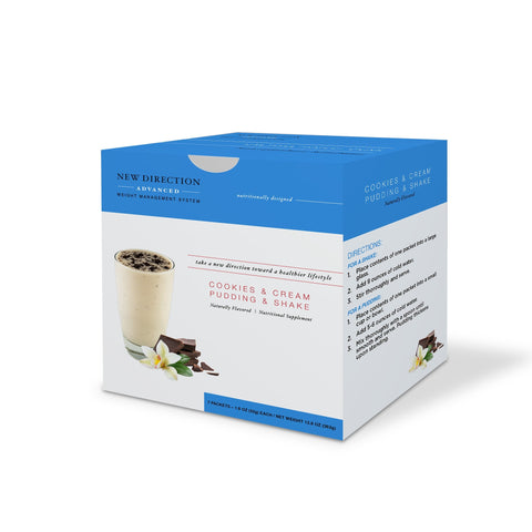 New Direction Cookies & Cream Pudding Shake