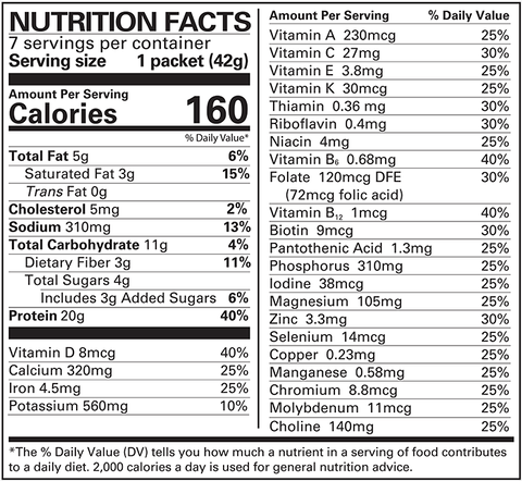 Numetra - Chocolate Pudding Shake - 1 Box