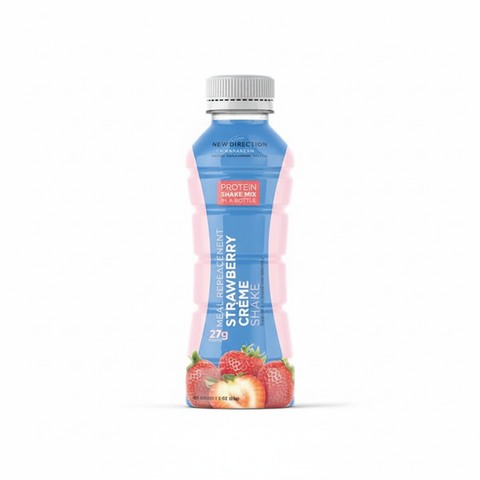 New Direction Strawberry Creme Shake BOTTLE