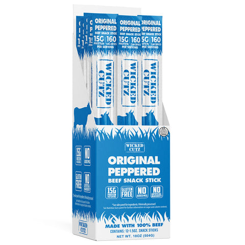 Wicked Cutz Original Peppered Beef Stick