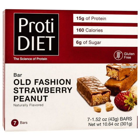 Old Fashion Strawberry Peanut Bar