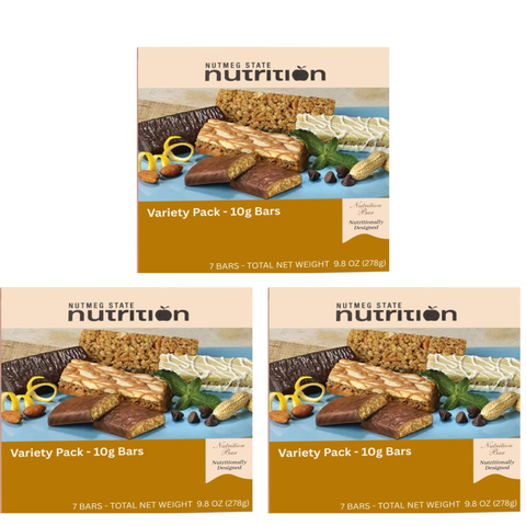 DPTG Variety Pack 10 Gram Protein Bars