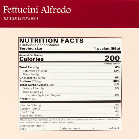 DPTG Fettucini Alfredo