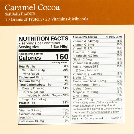 DPTG Caramel Cocoa Bar